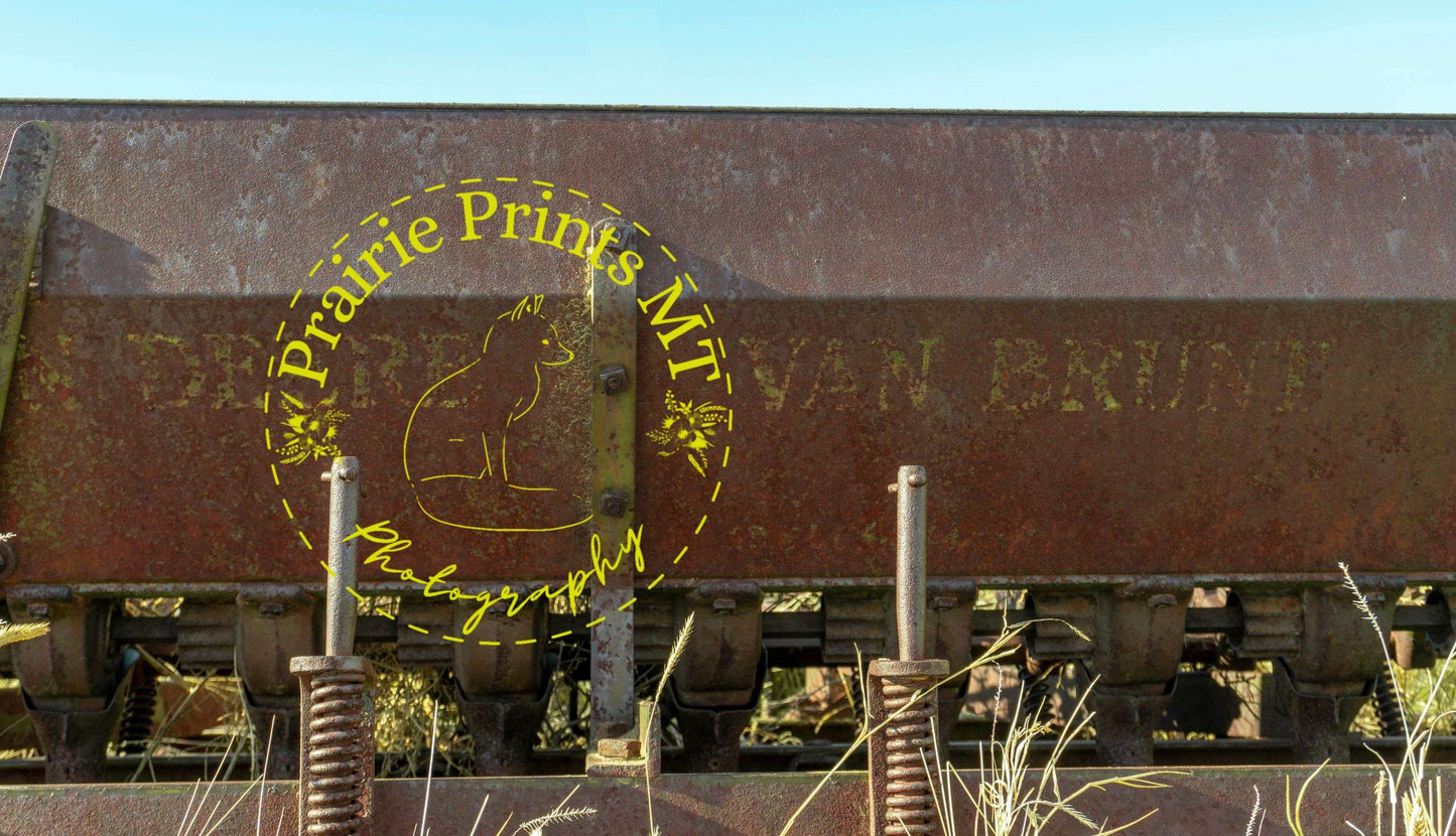 Vintage John Deere Planter Prairie Prints MT
