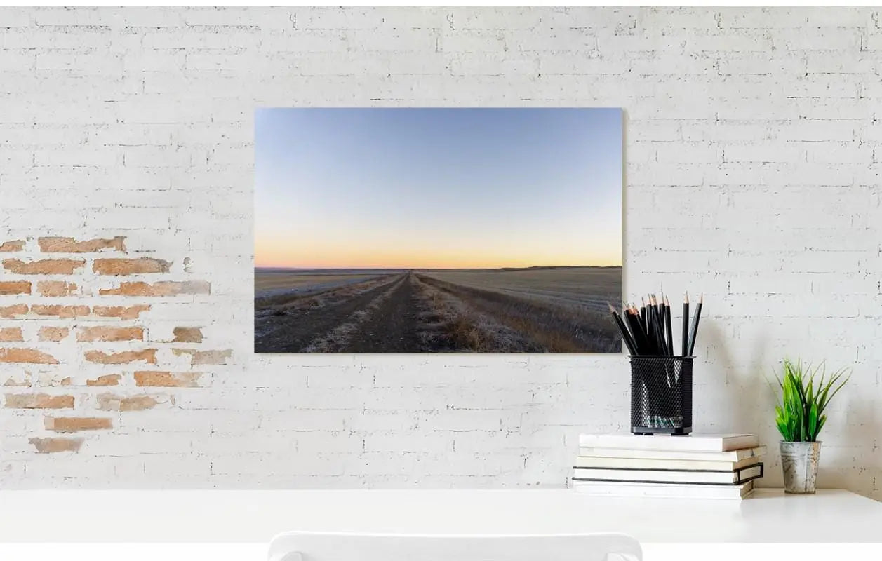Prairie Sunset, Montana Photography, Rustic Home Decor, Farmhouse Wall Art - Prairie Prints MT