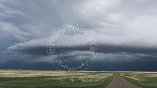 Stormy Montana Sky Prairie Prints MT
