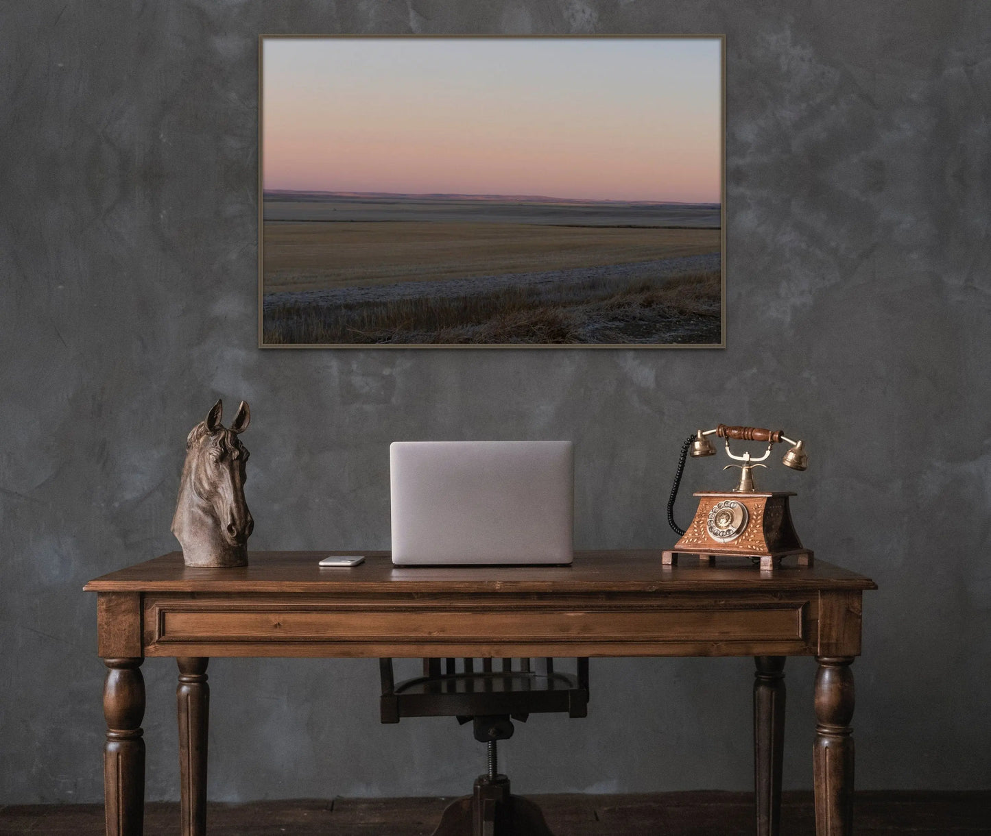 Prairie Sunrise, Montana Photography, Rustic Home Decor, Farmhouse Wall Art - Prairie Prints MT