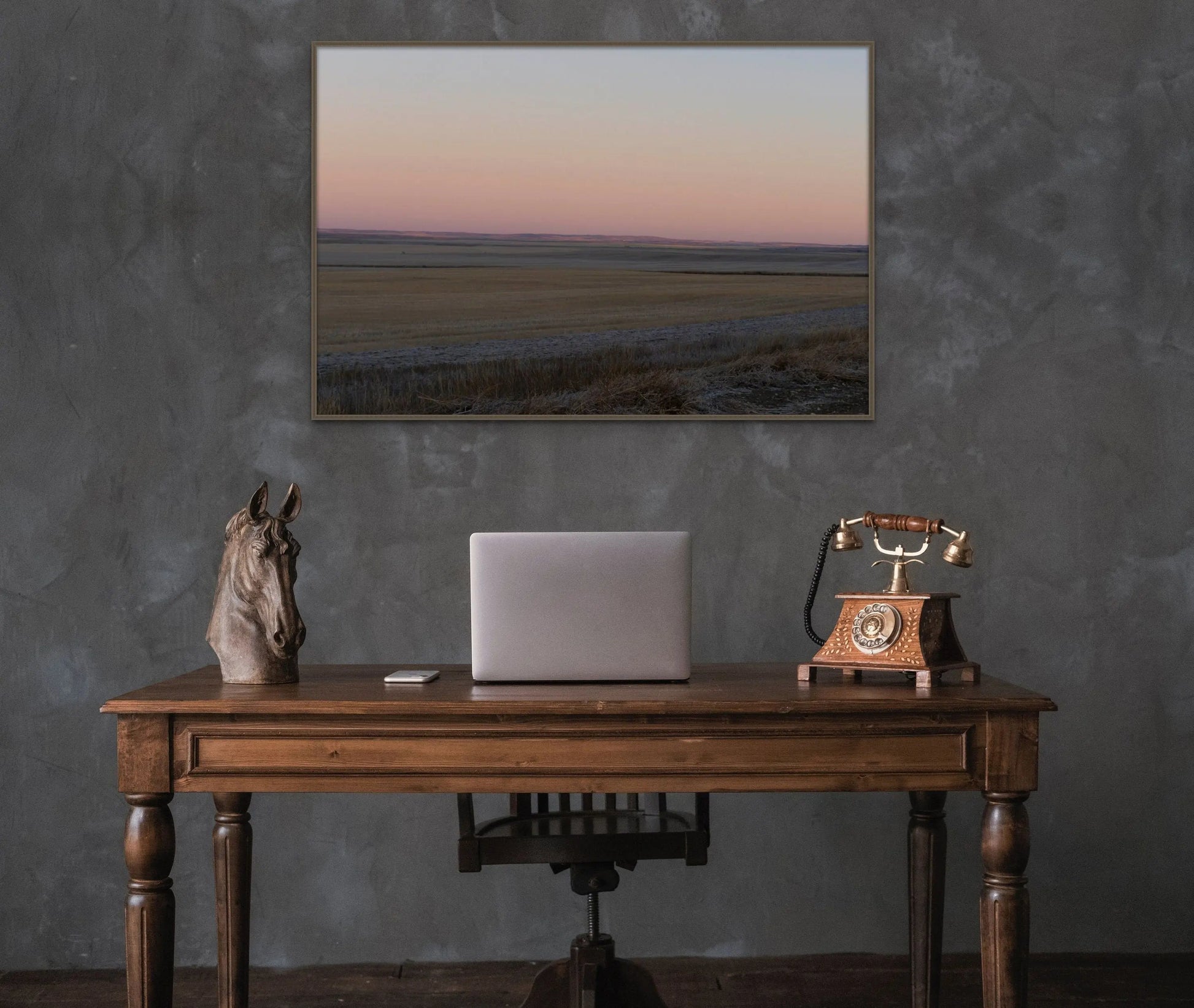 Prairie Sunrise, Montana Photography, Rustic Home Decor, Farmhouse Wall Art - Prairie Prints MT